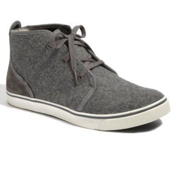 UGG Other - UGG Australian Brockman gray wool/suede shoes men's size 11